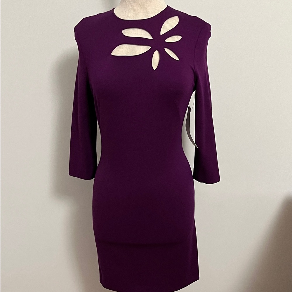 Escada Cutout Sheath Dress